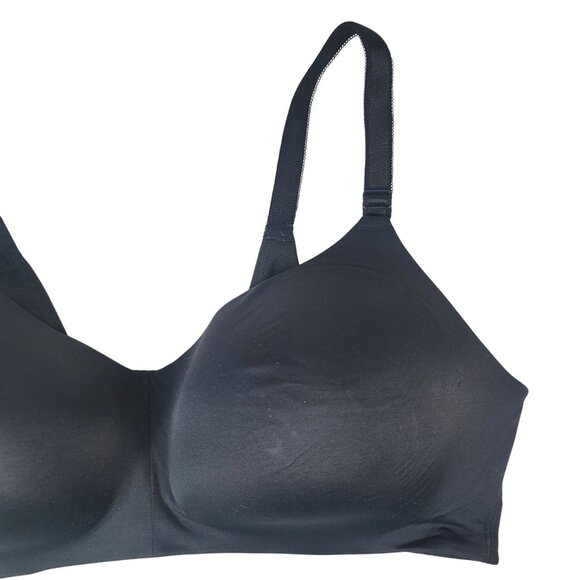 Torrid Curve Dream Wire Free Bra Black 40D Full Coverage Adj Strap Seamless Cup - Picture 2 of 10